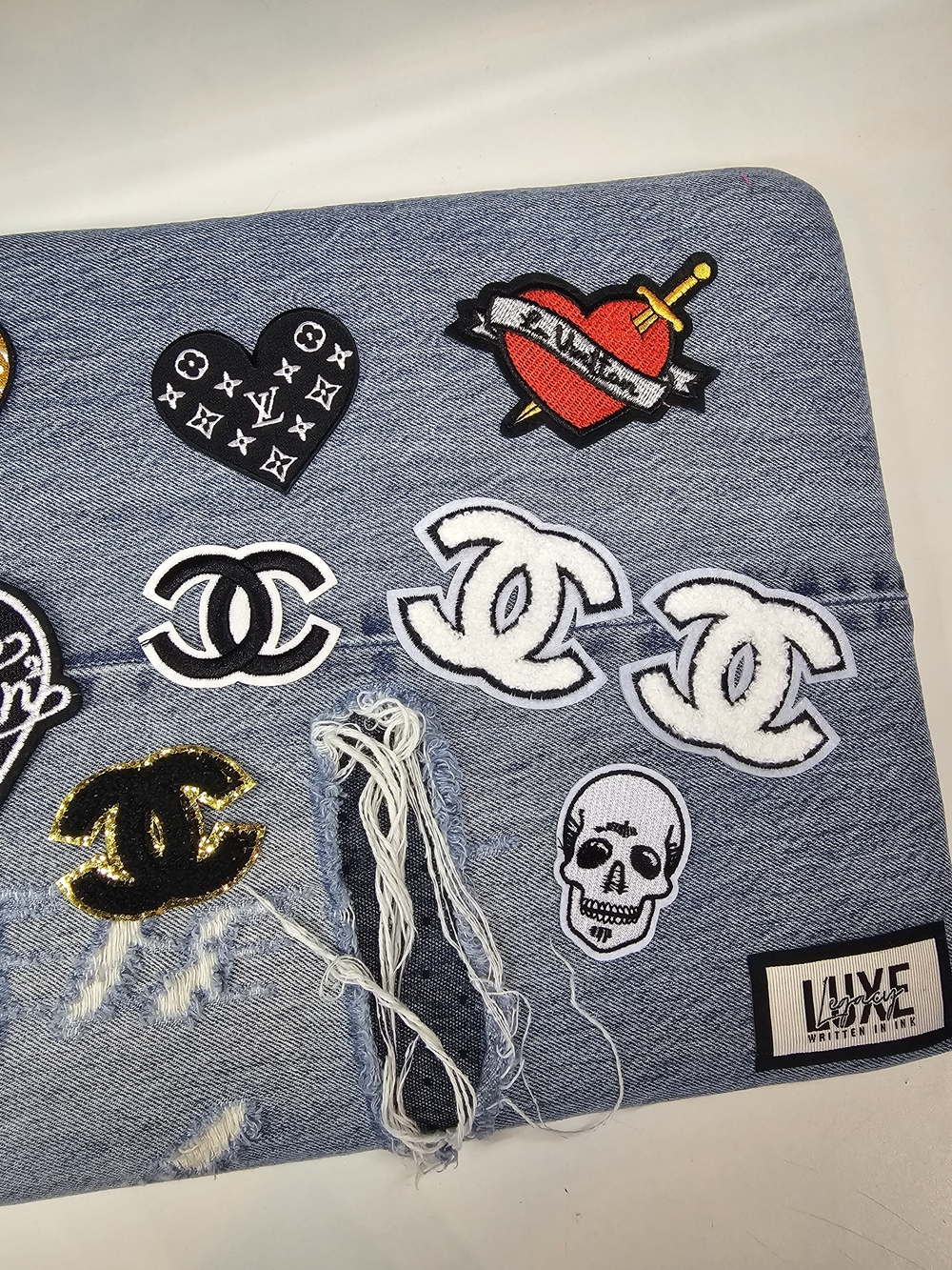 Designer- Inspired Iron On Patch Set (9) - Picture 3 of 4